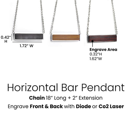 Horizontal Bar Pendant