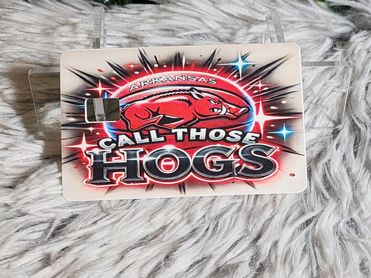 Hogs Debit Card Skin