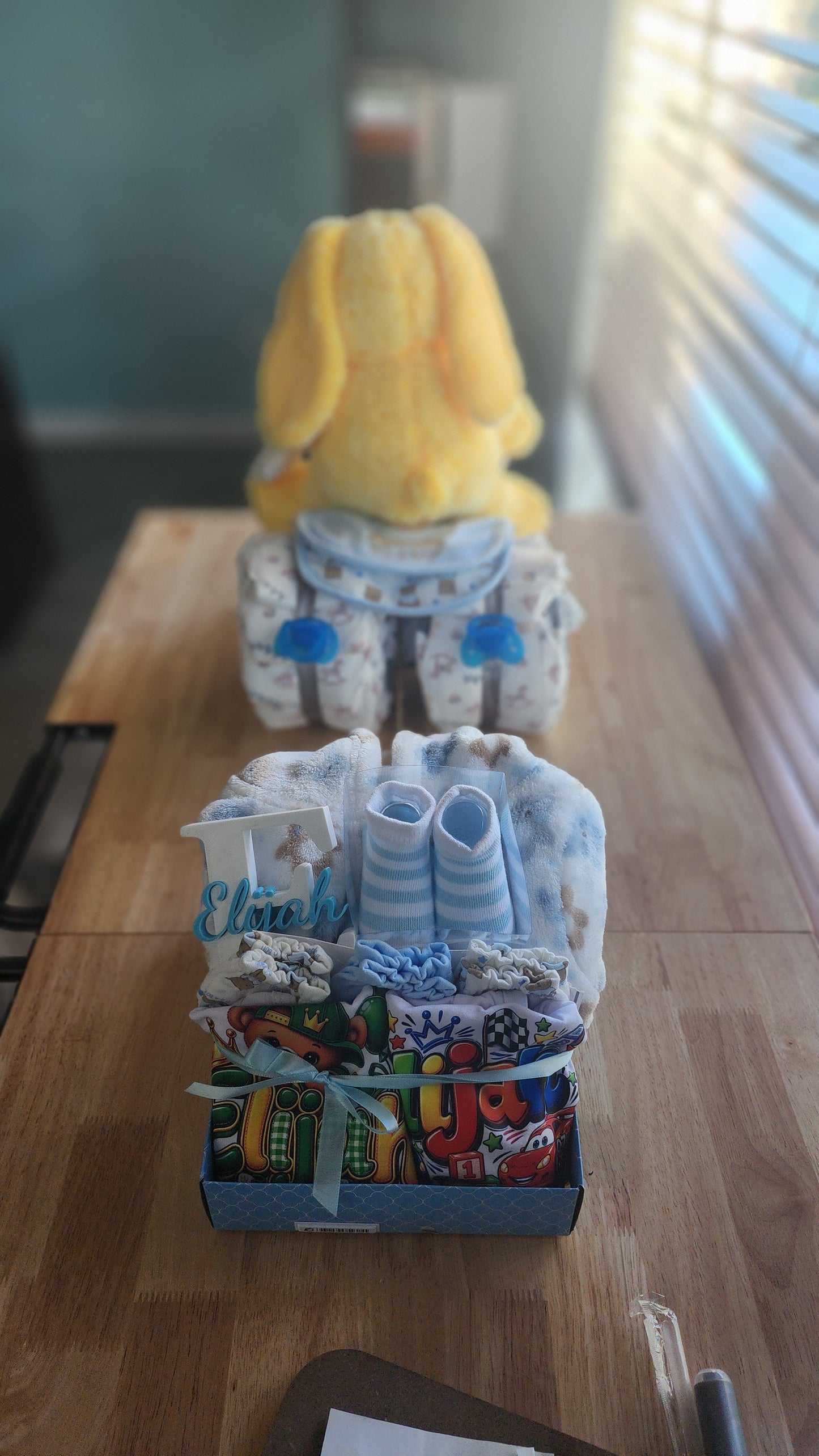Baby shower basket