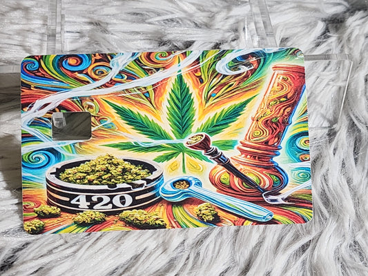 Bong Debit Card Skin