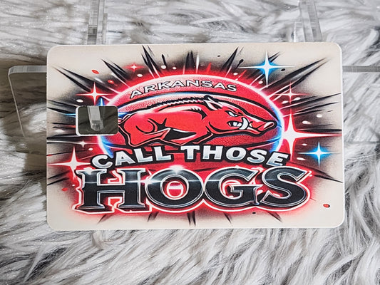 Hogs Debit Card Skin