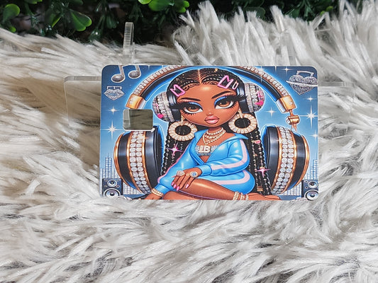 Glam Doll Debit Card Skin