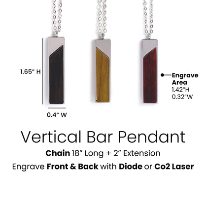 Vertical Bar Pendant